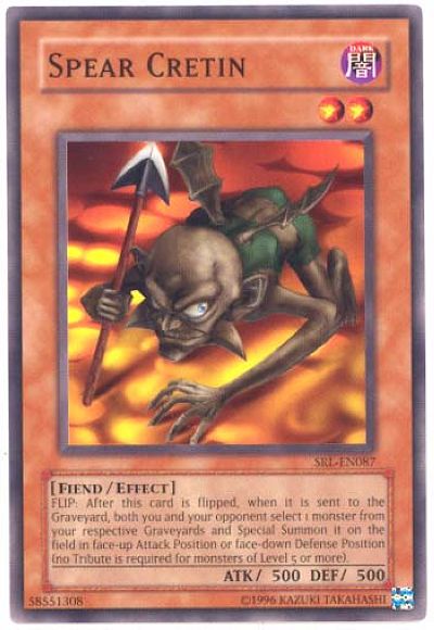 Spear Cretin [SRL-087] Common Yu-Gi-Oh!