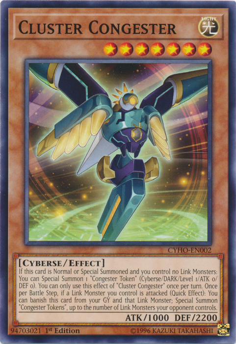 Cluster Congester [CYHO-EN002] Common Yu-Gi-Oh!