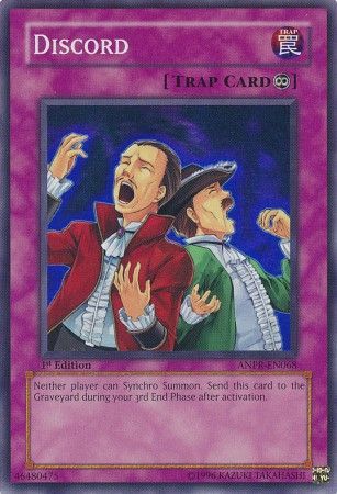Discord [ANPR-EN068] Super Rare Yu-Gi-Oh!