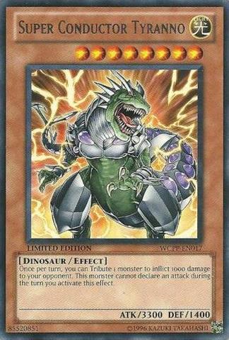 Super Conductor Tyranno [WCPP-EN017] Rare Yu-Gi-Oh!