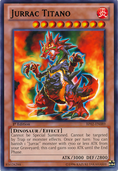Jurrac Titano [BP02-EN089] Mosaic Rare Yu-Gi-Oh!