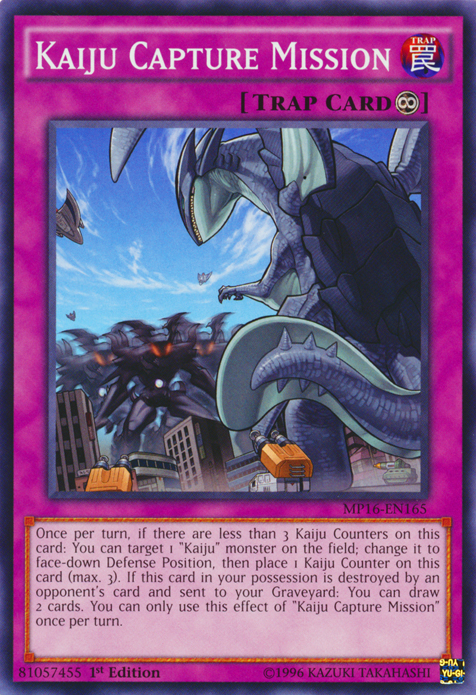 Kaiju Capture Mission [MP16-EN165] Common Yu-Gi-Oh!