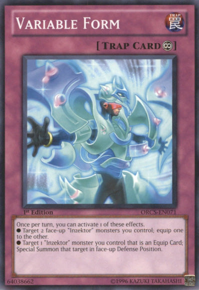 Variable Form [ORCS-EN071] Common - Yugioh Cards For Your TCG Needs!