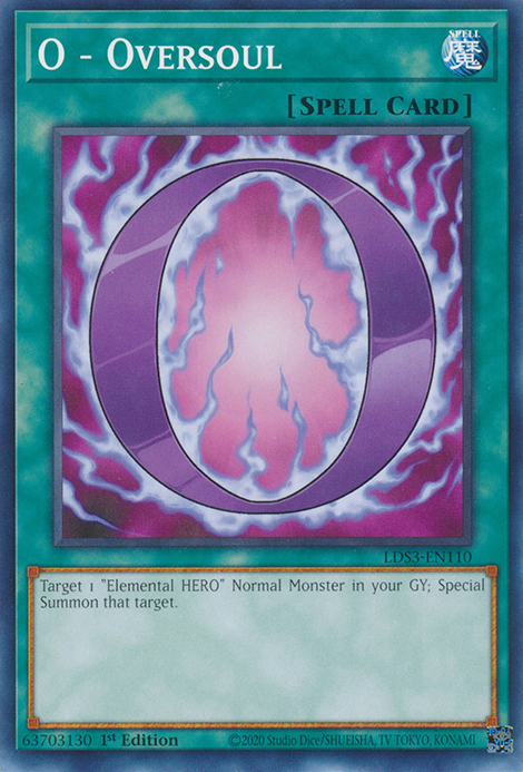 O - Oversoul [LDS3-EN110] Common Yu-Gi-Oh!
