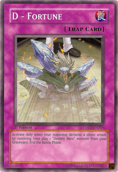 D - Fortune [LODT-EN066] Common Yu-Gi-Oh!