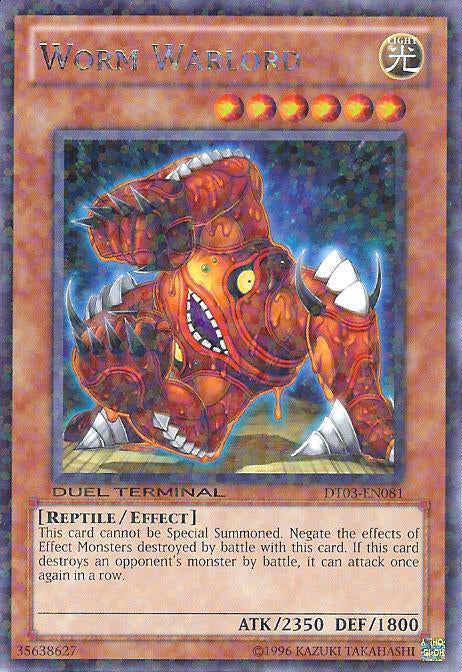 Worm Warlord [DT03-EN081] Rare Yu-Gi-Oh!