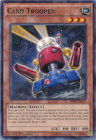 Card Trooper [BP03-EN026] Shatterfoil Rare Yu-Gi-Oh!