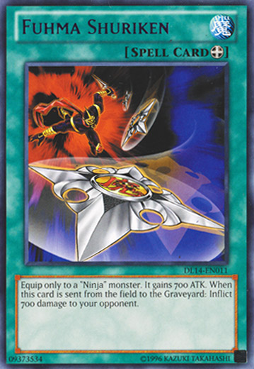 Fuhma Shuriken (Purple) [DL14-EN011] Rare Yu-Gi-Oh!