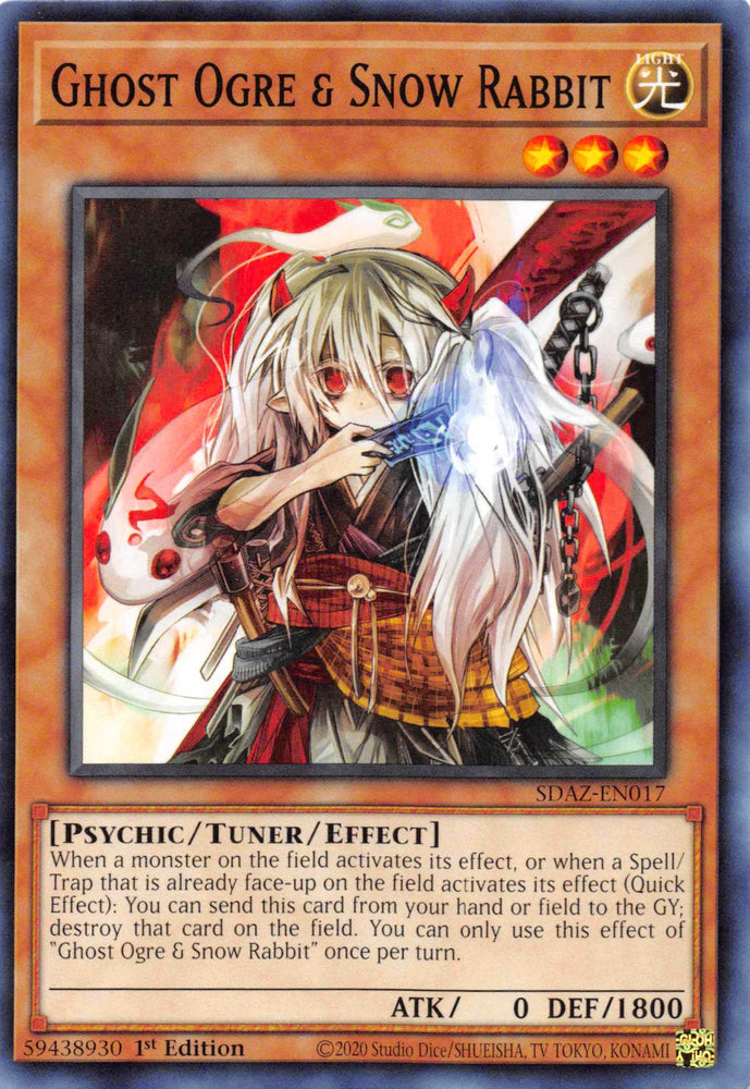 Ghost Ogre & Snow Rabbit [SDAZ-EN017] Common Yu-Gi-Oh!
