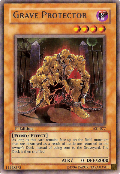 Grave Protector [AST-077] Rare Yu-Gi-Oh!