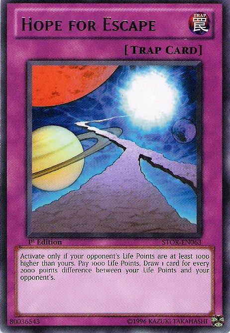 Hope for Escape [STOR-EN063] Rare Yu-Gi-Oh!