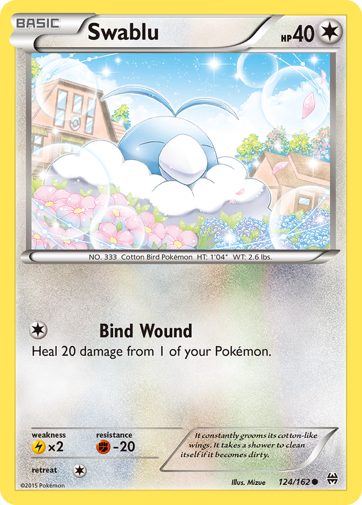 Swablu (124/162) [XY: BREAKthrough] Pokémon