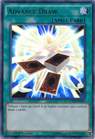 Advance Draw [LC5D-EN047] Ultra Rare Yu-Gi-Oh!