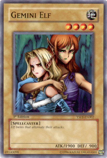 Gemini Elf [YSDJ-EN002] Common Yu-Gi-Oh!