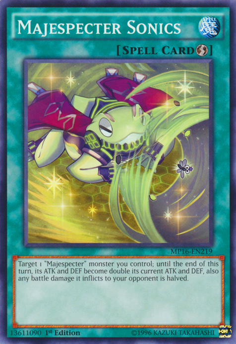 Majespecter Sonics [MP16-EN219] Common Yu-Gi-Oh!
