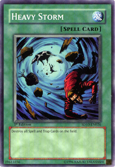 Heavy Storm [SD10-EN026] Common Yu-Gi-Oh!