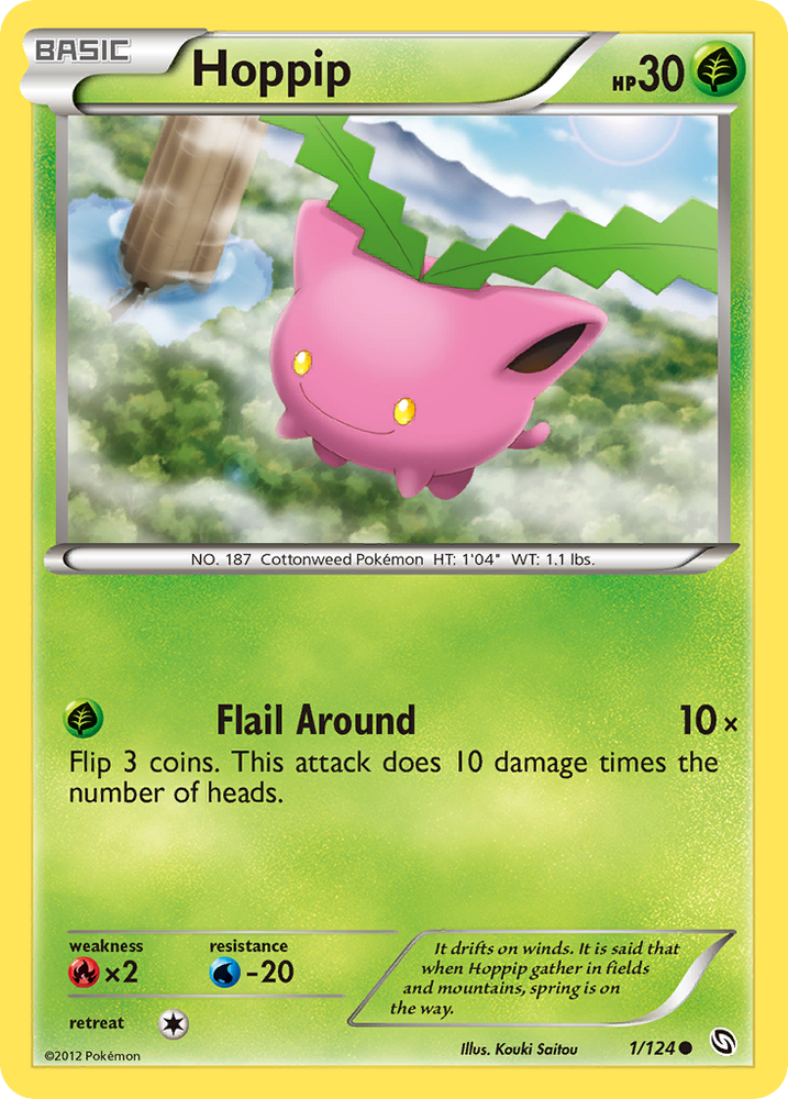 Hoppip (1/124) [Black & White: Dragons Exalted] Pokémon