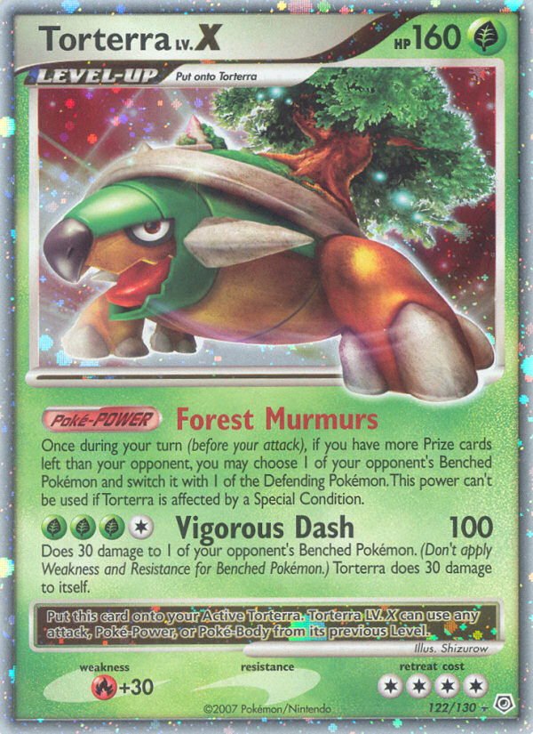 Torterra LV.X (122/130) [Diamond & Pearl: Base Set] Pokémon