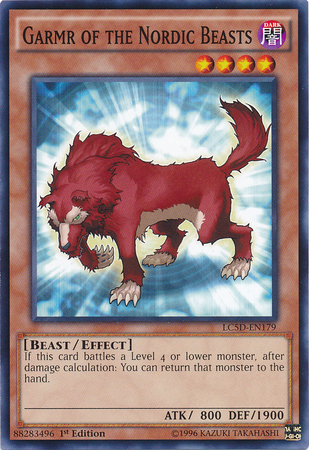 Garmr of the Nordic Beasts [LC5D-EN179] Common Yu-Gi-Oh!