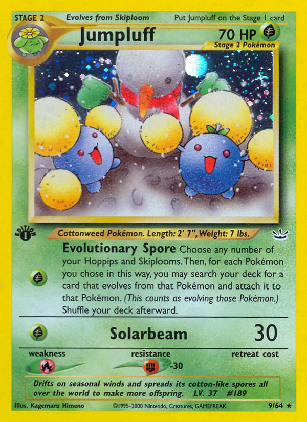 Jumpluff (9/64) [Neo Revelation 1st Edition] Pokémon