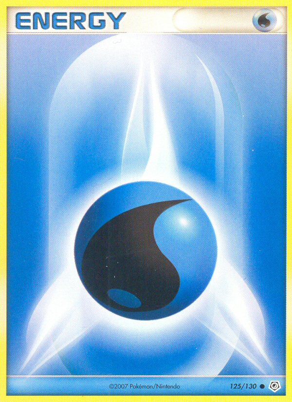 Water Energy (125/130) [Diamond & Pearl: Base Set] Pokémon