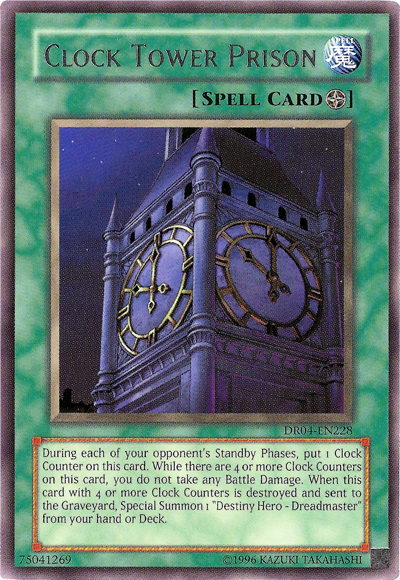 Clock Tower Prison [DR04-EN228] Rare Yu-Gi-Oh!