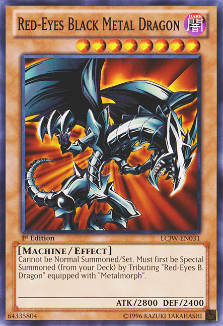 Red-Eyes Black Metal Dragon [LCJW-EN031] Common Yu-Gi-Oh!