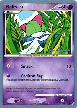 Ralts LV.13 (102/132) (Psychic Lock - Jason Klaczynski) [World Championships 2008] Pokémon