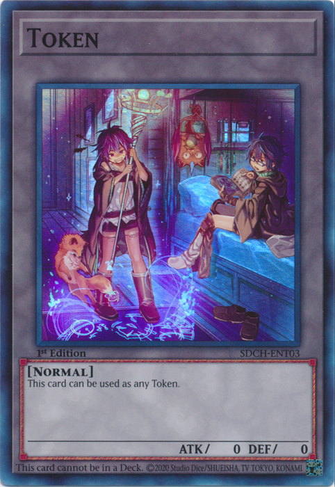 Token (T03) [SDCH-ENT03] Super Rare Yu-Gi-Oh!