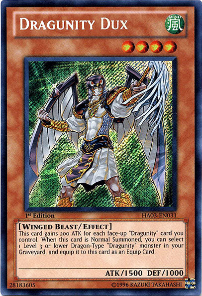 Dragunity Dux [HA03-EN031] Secret Rare Yu-Gi-Oh!