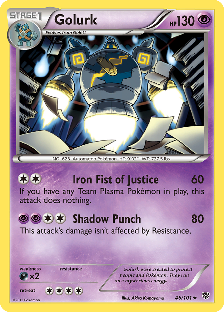 Golurk (46/101) [Black & White: Plasma Blast] Pokémon