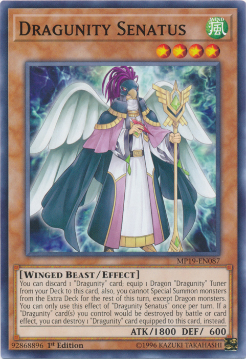 Dragunity Senatus [MP19-EN087] Common Yu-Gi-Oh!