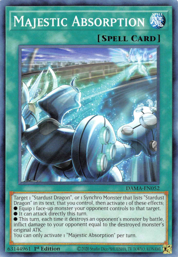 Majestic Absorption [DAMA-EN052] Common Yu-Gi-Oh!