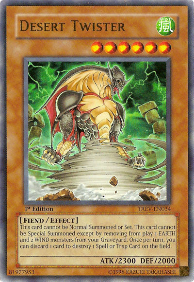 Desert Twister [TAEV-EN034] Ultra Rare Yu-Gi-Oh!