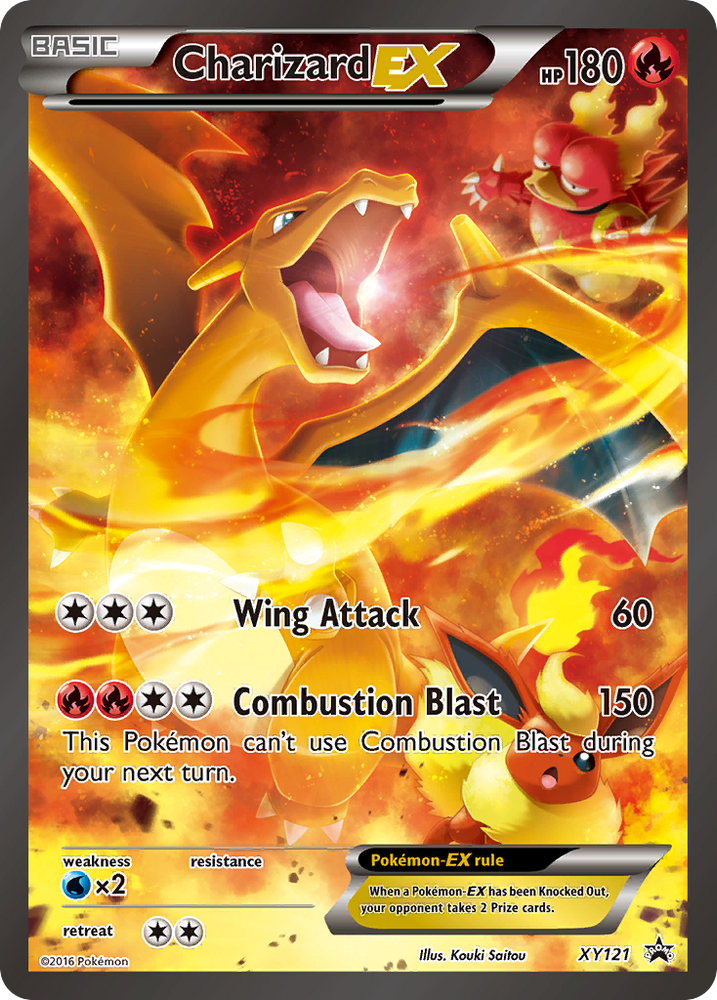 Charizard EX (XY121) [XY: Black Star Promos] Pokémon
