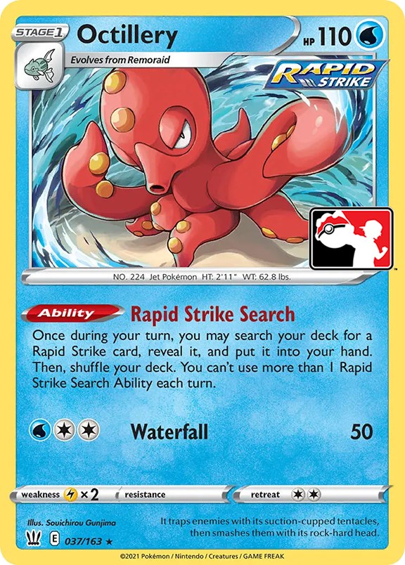 Octillery (037/163) [Prize Pack Series One] Pokémon