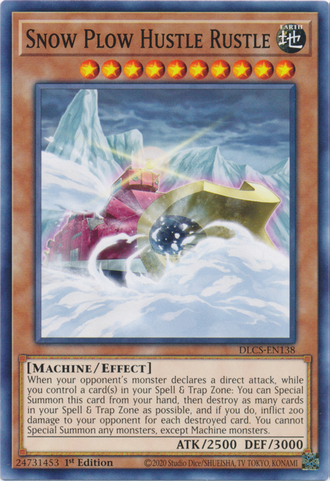 Snow Plow Hustle Rustle [DLCS-EN138] Common Yu-Gi-Oh!