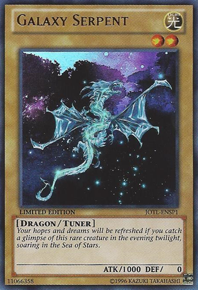 Galaxy Serpent [JOTL-ENSP1] Ultra Rare Yu-Gi-Oh!