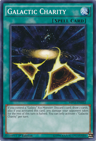 Galactic Charity [MP15-EN032] Common Yu-Gi-Oh!