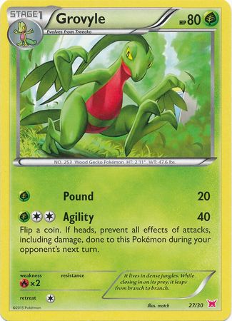 Grovyle (27/30) [XY: Trainer Kit 2 - Latias] Pokémon