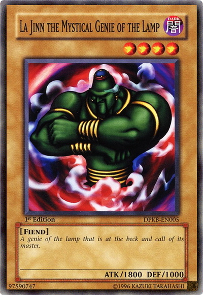 La Jinn the Mystical Genie of the Lamp [DPKB-EN005] Common Yu-Gi-Oh!