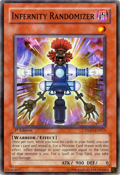 Infernity Randomizer [TSHD-EN013] Common Yu-Gi-Oh!