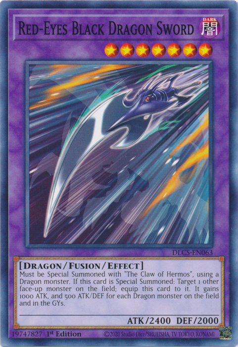 Red-Eyes Black Dragon Sword [DLCS-EN063] Common Yu-Gi-Oh!