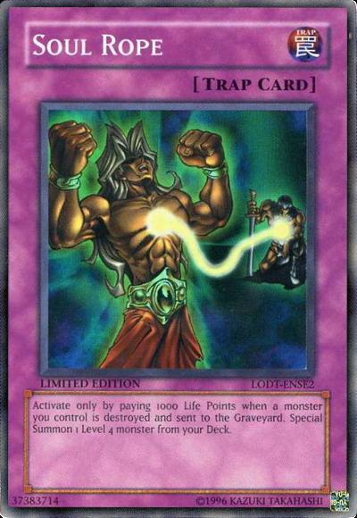 Soul Rope [LODT-ENSE2] Super Rare Yu-Gi-Oh!