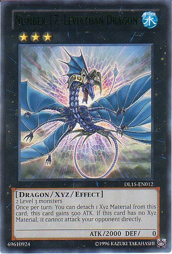 Number 17: Leviathan Dragon (Green) [DL15-EN012] Rare Yu-Gi-Oh!