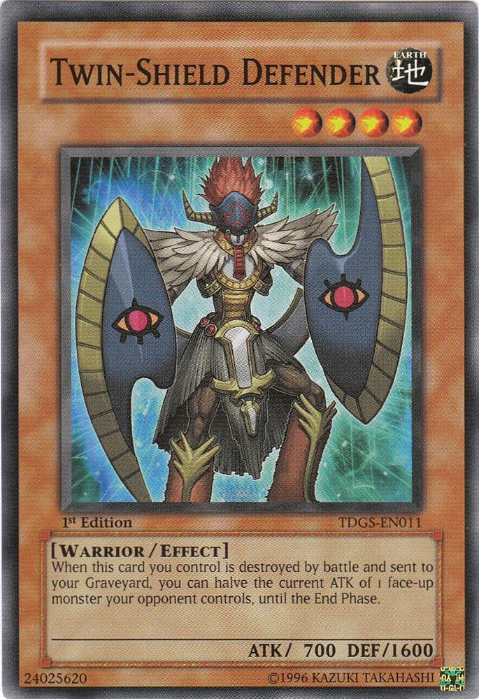 Twin-Shield Defender [TDGS-EN011] Common Yu-Gi-Oh!