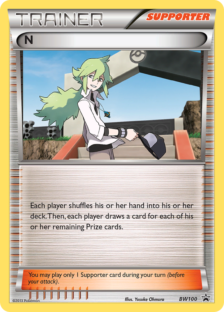 N (BW100) [Black & White: Black Star Promos] Pokémon