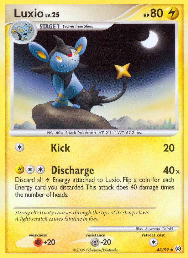 Luxio (43/99) [Platinum: Arceus] Pokémon
