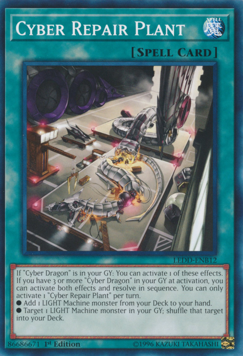 Cyber Repair Plant [LEDD-ENB12] Common Yu-Gi-Oh!