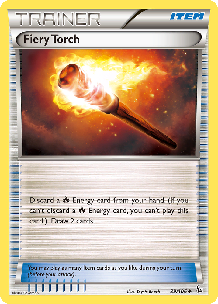 Fiery Torch (89/106) [XY: Flashfire] Pokémon